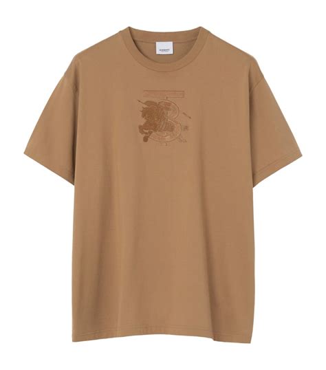 burberry t shirt brown|price of Burberry t shirt.